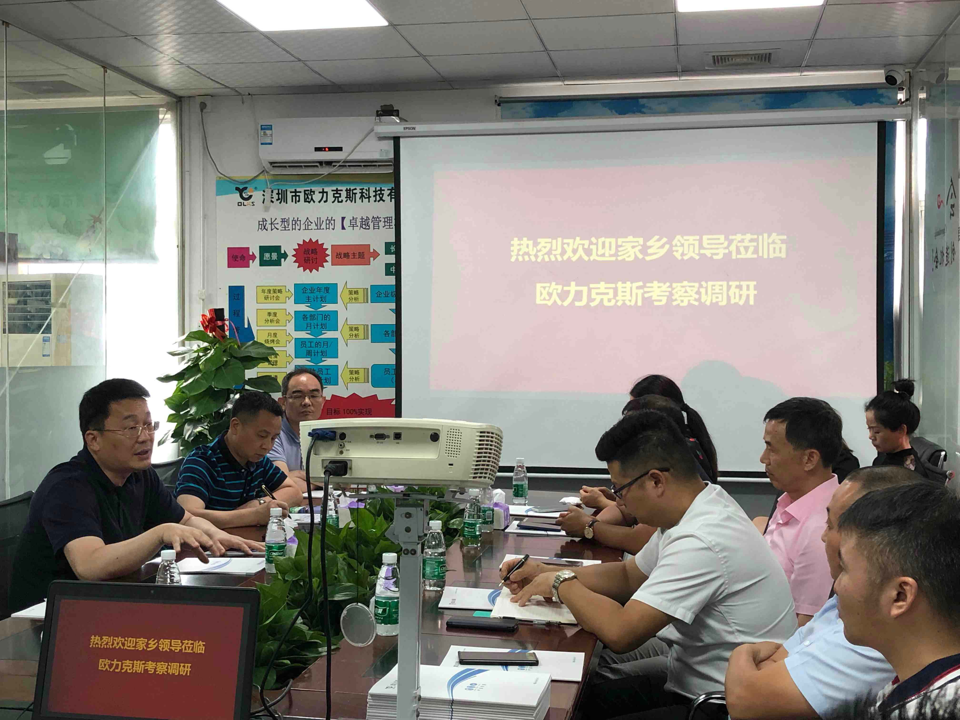 乐平市委副书记、市长高翔一行莅临51免费看片考察调研